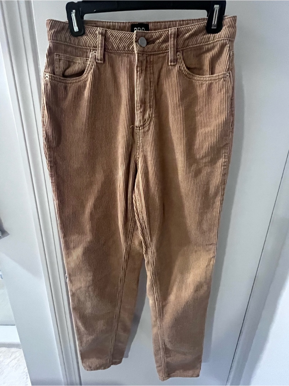 BDG Tan Corduroy High-Rise Trousers